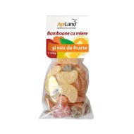 Apiland Bomboane cu miere și mix de fructe 100g